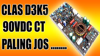 CLASS D3K5 90VDC CT  MAX LOAD 3500WATT 4 OHM