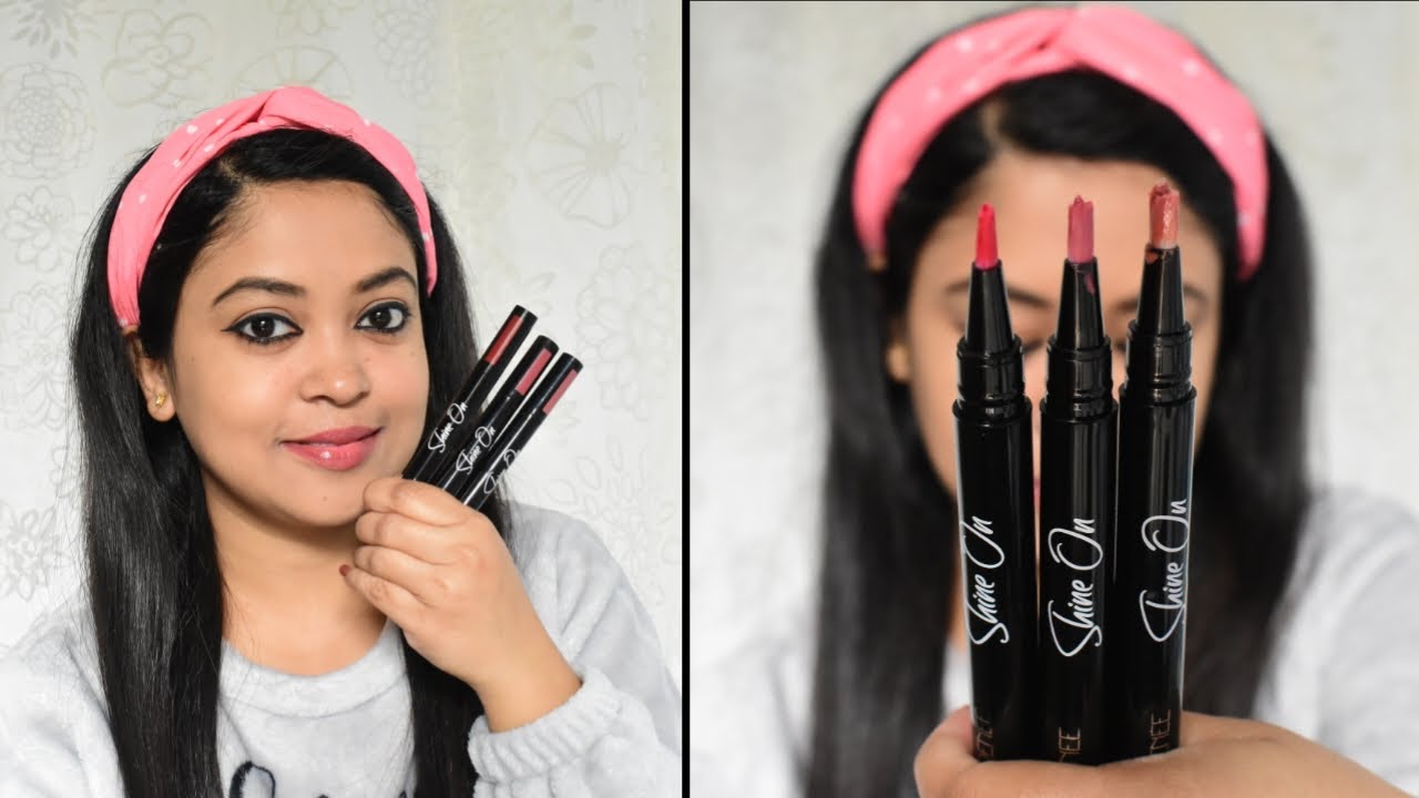 Renee Shine On Lip Lacquer Review & Swatches Renee Cosmetics Lip Gloss