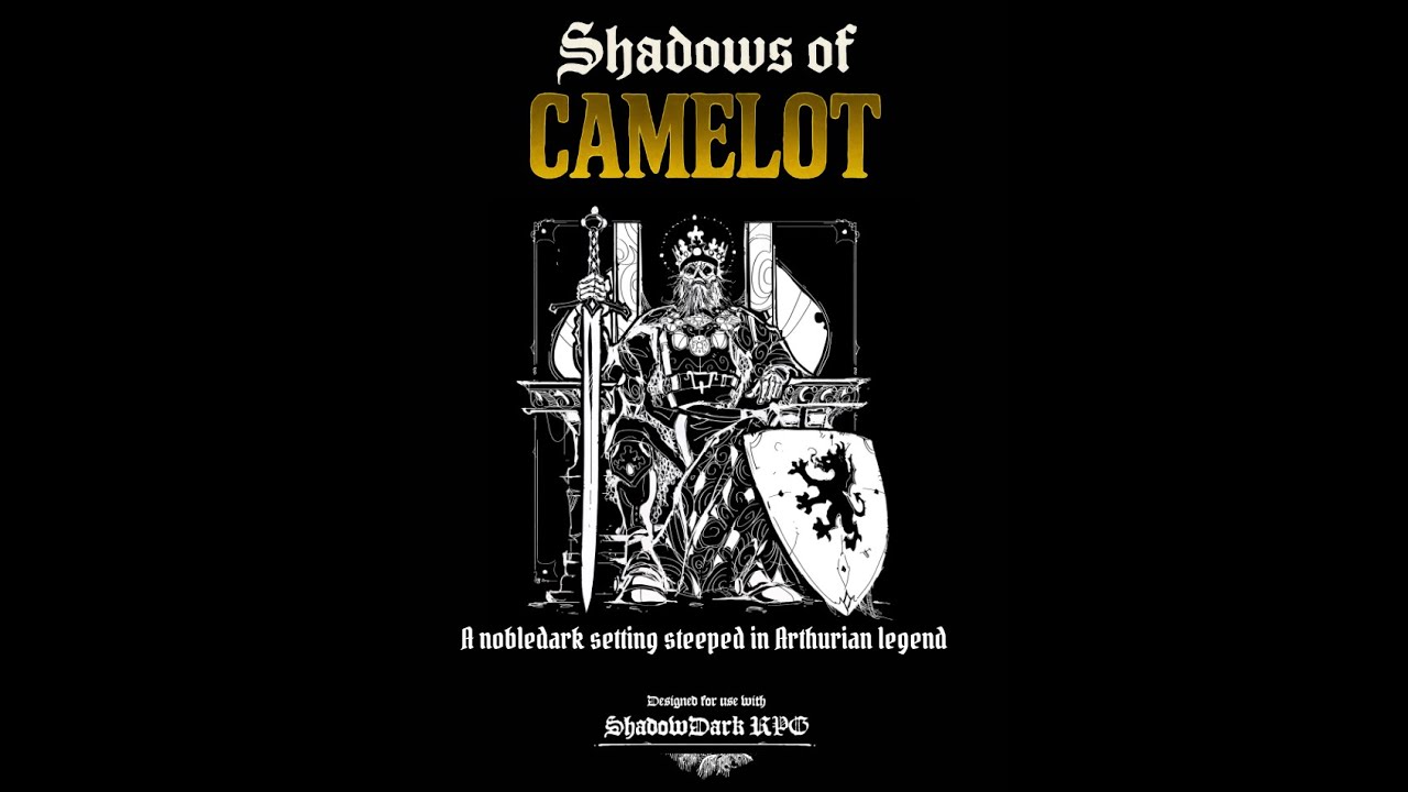 Shadows of Camelot Shadowdark Supplement Flip-through
