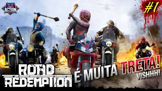 ROAD REDEMPTION | #001 Motociclistas DETONANDO TUDO! - Games que vc não conhece - Leg PT BR screenshot 2