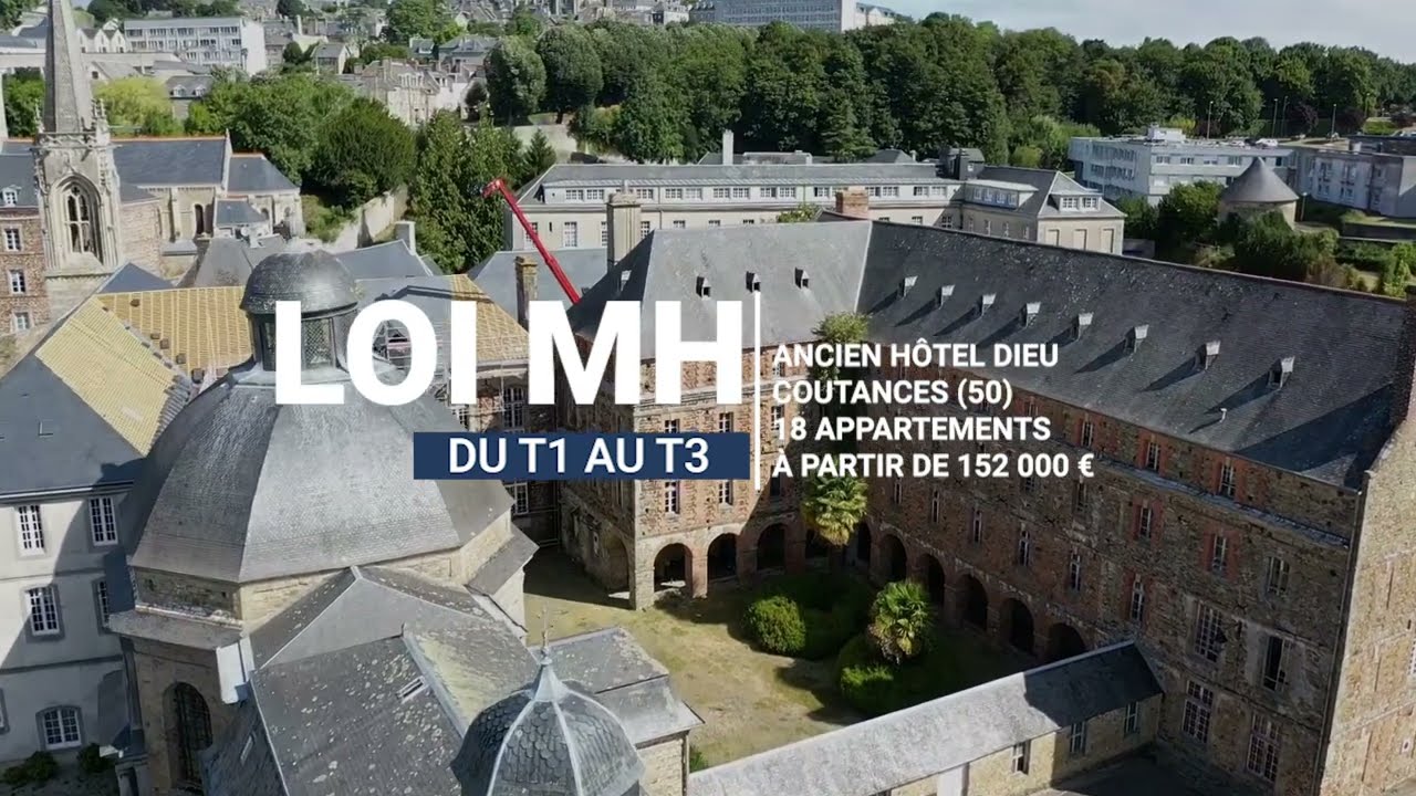 COUTANCES - ANCIEN HÔTEL-DIEU // MONUMENT HISTORIQUE