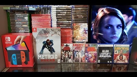 Nintendo Switch Oled & Metroid Dread Special Edition Unboxing