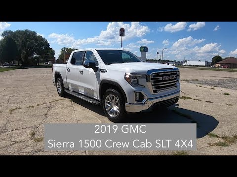 2019 GMC Sierra 1500 Crew Cab SLT Premium Plus 4X4|Walk Around Video|In Depth Review|Test Drive