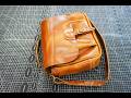 Create a leather messenger bag/crossbody bag/briefcase#shorts #bagmaking #leather #messengerbag