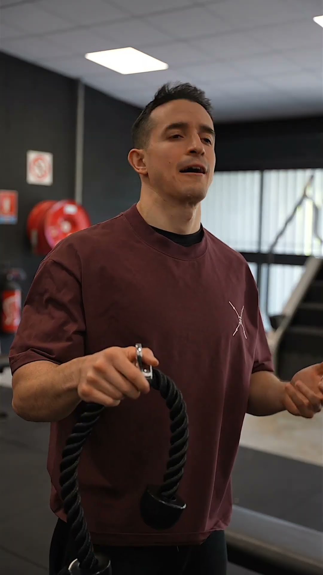 Old triceps rope is better !! ?