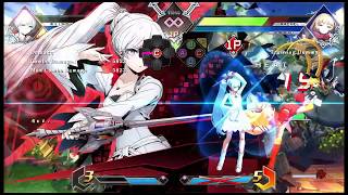 Weiss Relaunch Tech Demonstration! - BlazBlue Cross Tag Battle (Advanced Technique)