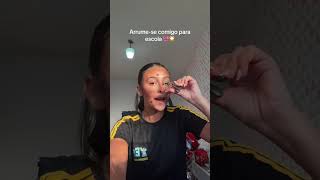 Arrume-se comigo para escola #shortsvideo
