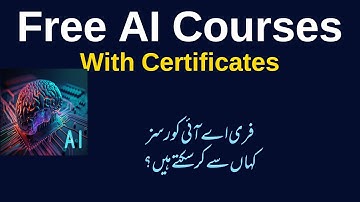 Free AI Courses with Certificate | Artificial Intelligence Learning