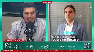 Luciano Fusaro - Vicepresidente Asoc. Argentina de Empresarios del Transp. Automotor | Ahora Con Vos