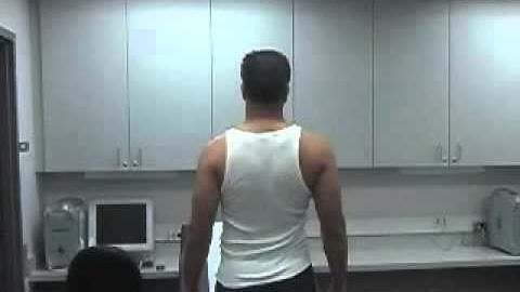 Apley Scratch Test of External Rotation