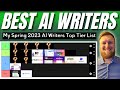 Best AI Content Writer: Tier List for Spring 2023