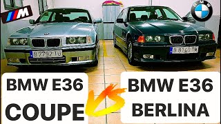 ¿EN QUE SE DIFERENCIAN UN BMW E36 COUPE VS BERLINA?