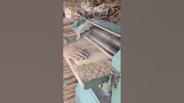 Surface Planer Machine Makes Wood Thickness Amazingly Accurate