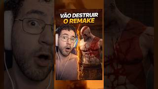 God of war trilogy remake já deu treta #playstation #kratos #godofwar #remake #trailer