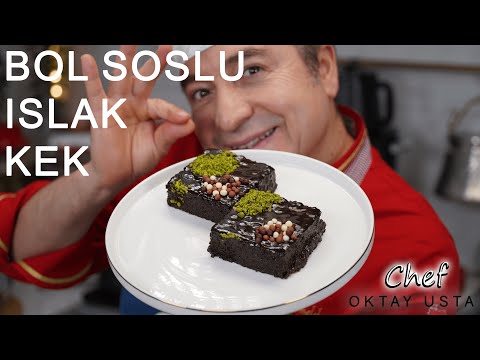 BOL SOSLU ISLAK KEK  ❗️ Nasıl Yapılır ? l Oktay Usta