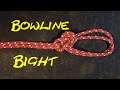 How to Tie Bowline in a Bight   Just the Knot   No Chat