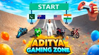 Different Country VS Mega Ramp Challenge 🚗🔥 | Driving 3D Car Game | Aditya Gaming Zone screenshot 4