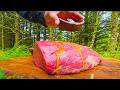 Steak Seafood Meals Made In Nature ASMR Cooking 