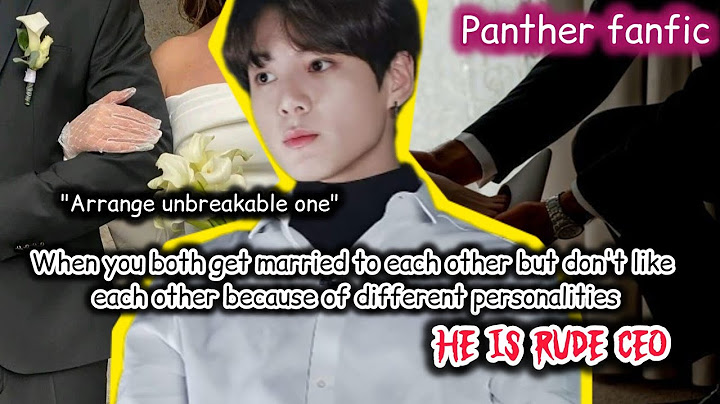 When you both get married and don't like each other because of your different personalities