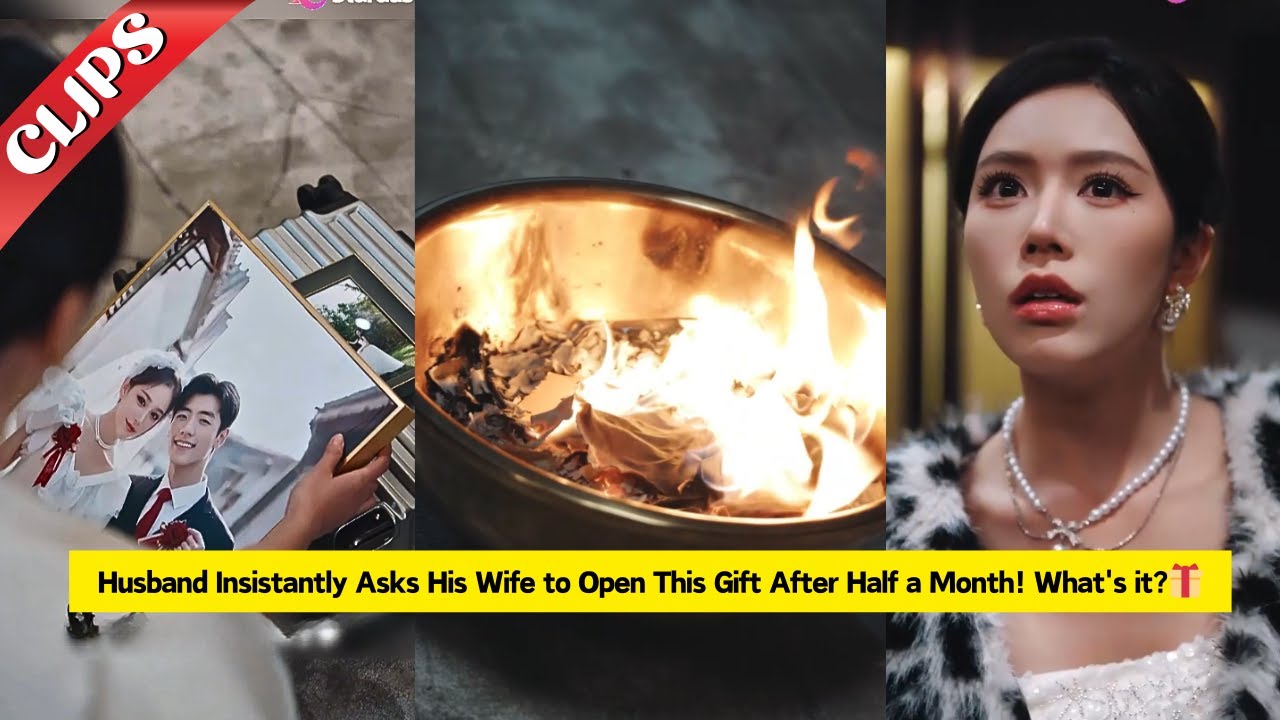 Husband Insistantly Asks His Wife to Open This Gift After Half a Month! What's Inside🎁#stardusttvapp