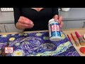 Sealing your Diamond Dot Art with Mod Podge