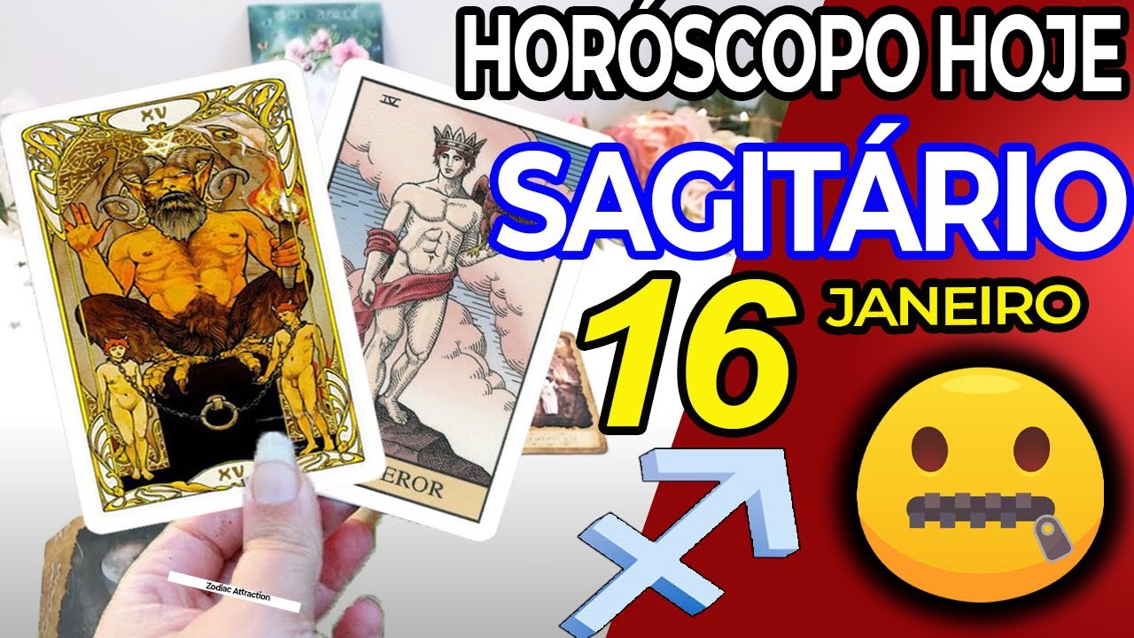 URGENTE❗️💌NÃO DIGA NADA A NINGUÉM POR FAVOR🙏🏻🤐🤫 Sagitário ♐ 16 Janeiro 2026 Horoscopo do dia de hoje