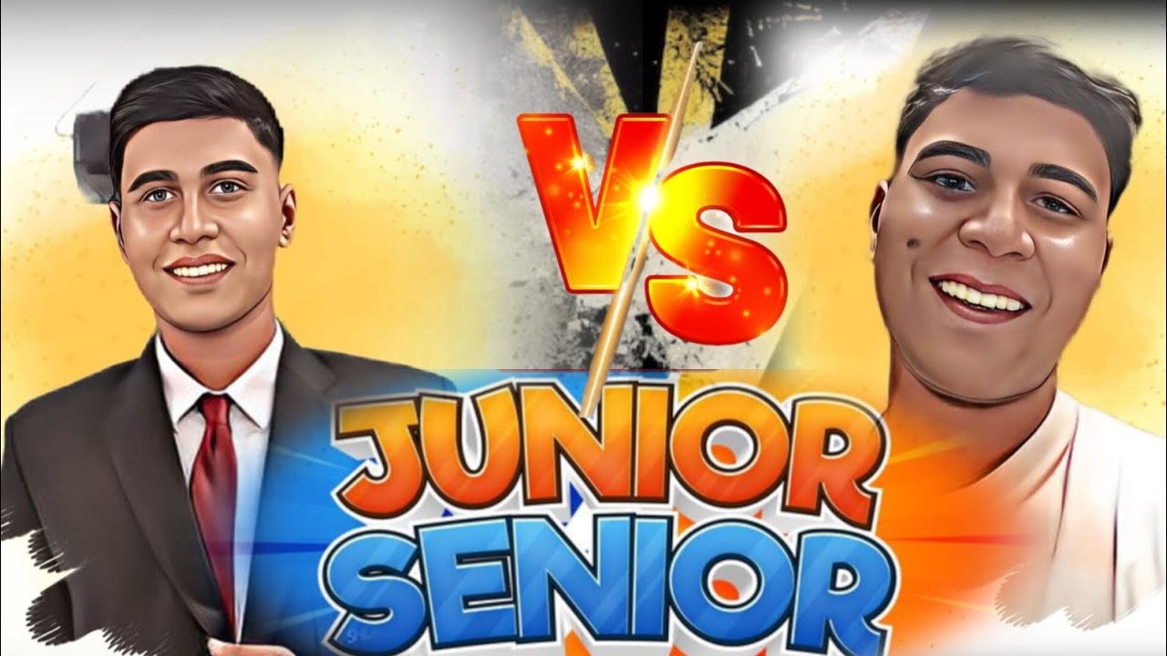 JUNIOR VS SENIOR COMEDY FIGHT | MADDY GRIPS| - YouTube