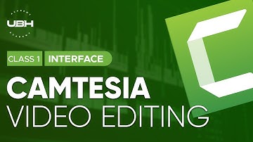 Camtasia Video Editing Tutorial Beginner | Interface Video | Class 1 | Urdu Hindi | Ubhacademy