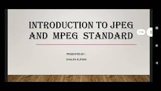 JPEG and MPEG compression  #compression #jpeg #mpeg