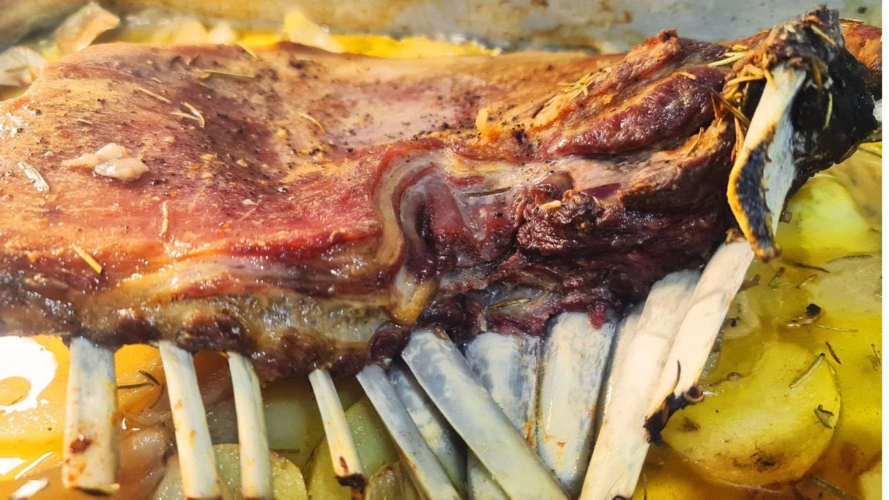 Costela de Cordeiro no Forno – Suculenta, Dourada e cheia de sabor!