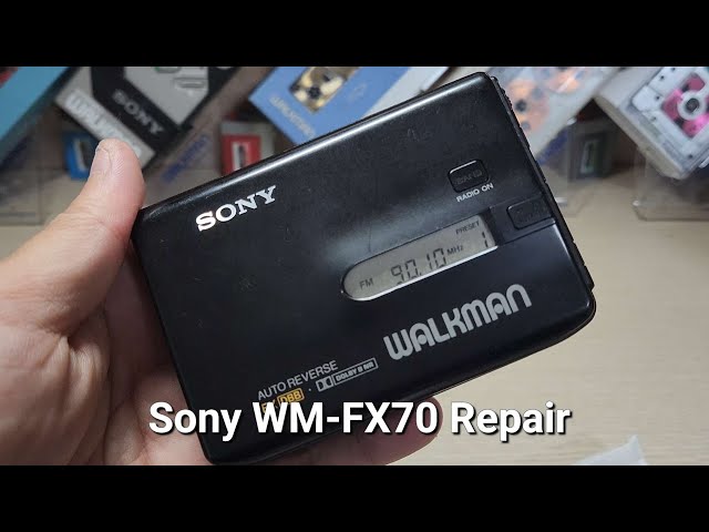Sony WM-FX70 Repair Cassette Player Walkman - YouTube