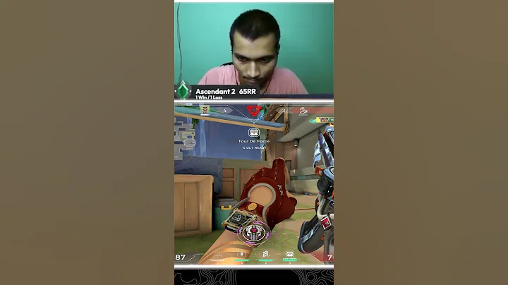 Chamber 1v5 INSANE ACE Clutch 💀🥶 | #valorant #valorantclips