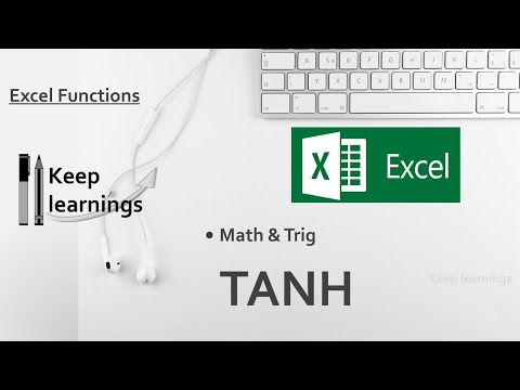 Excel TANH function