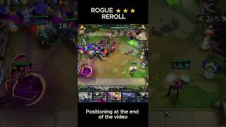 ROGUE REROLL ⭐⭐⭐ #teamfighttactics #tft #tftmeta #gaming #mobilelegends #games