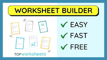 CREATE INTERACTIVE WORKSHEETS WITHIN 5 MINUTES | Use the new BUILDER to create them at high velocity