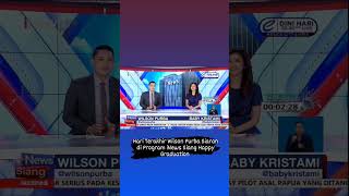 Hari Terakhir Wilson Purba Siaran Di Program Inews Siang  14012023