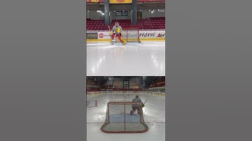 Pro Goalie Skating  - Zone Entry - Overlap - Butterfly - Recovery Far Post