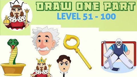 DOP: Draw One Part Level 51-100 | Walkthrough