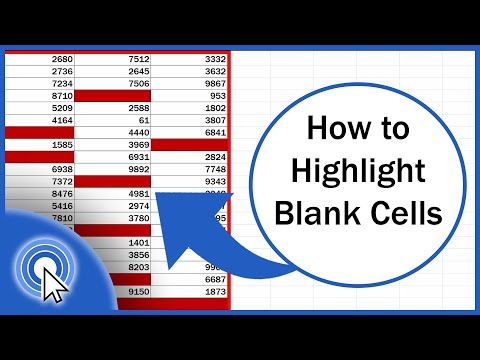 How To Highlight Blank Cells In Excel