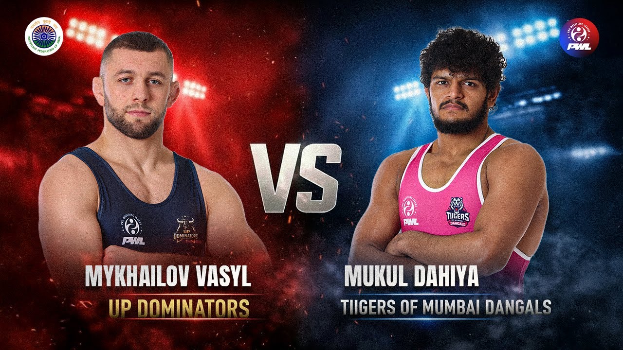 UP Dominators vs Tiigers Of Mumbai Dangals  | Day 3 Match 9 | Pro Wrestling League (PWL) 