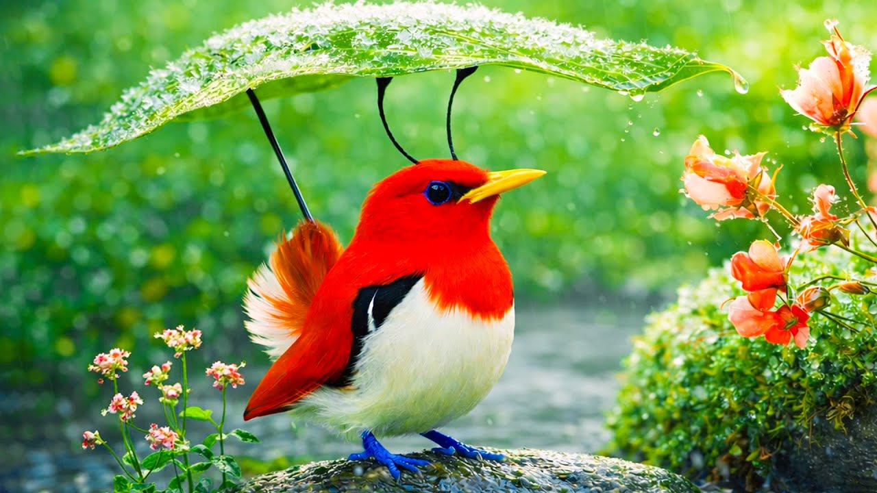 🕊️ Relaxing Piano & Bird song 🌿 Gentle Nature Music for Deep Sleep, Stress Relief and Inner Calm