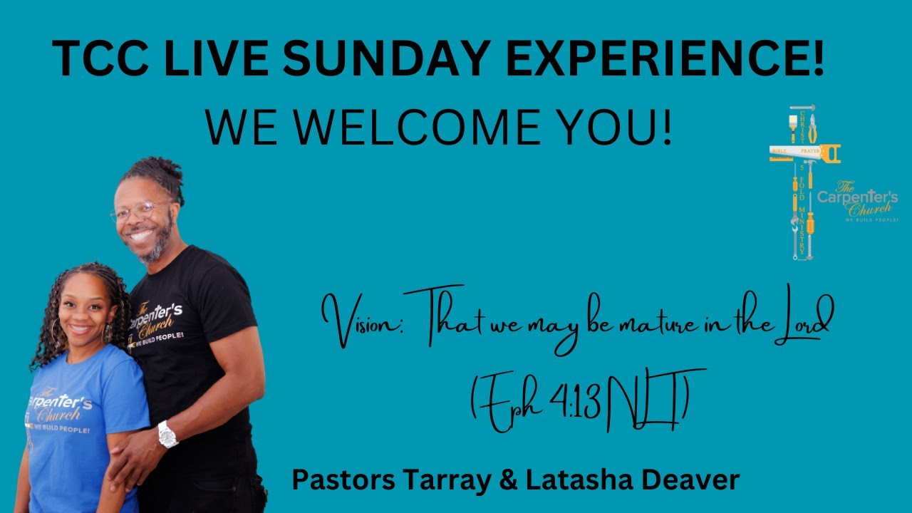 TCC Live Sunday Experience 01.11.26 | Pastor Tarray Deaver 