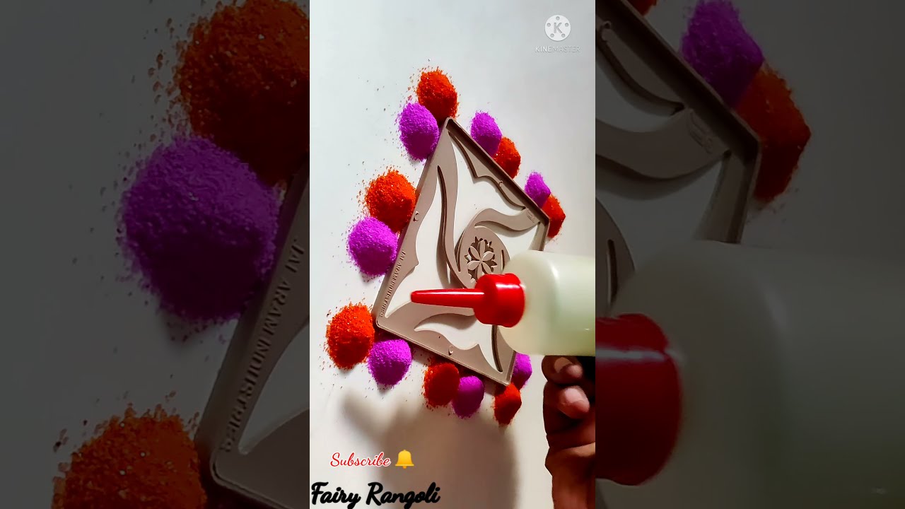 MY first shorts video/#shorts/fairy rangoli/#shortsvideo/easy rangoli/small rangoli 2022