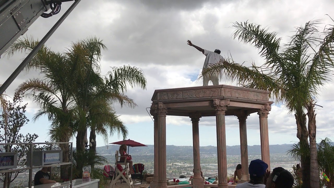 Behind The Scenes of Kid Ink "F W U" Music Video Shoot in Burbank Hills