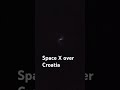 #spacex #croatia Noćno nebo oko 21 sat iznad Hrvatske