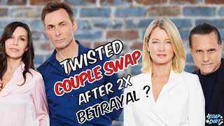 General Hospital Twisted Couple Swap After Double Betrayal! #gh #generalhospital