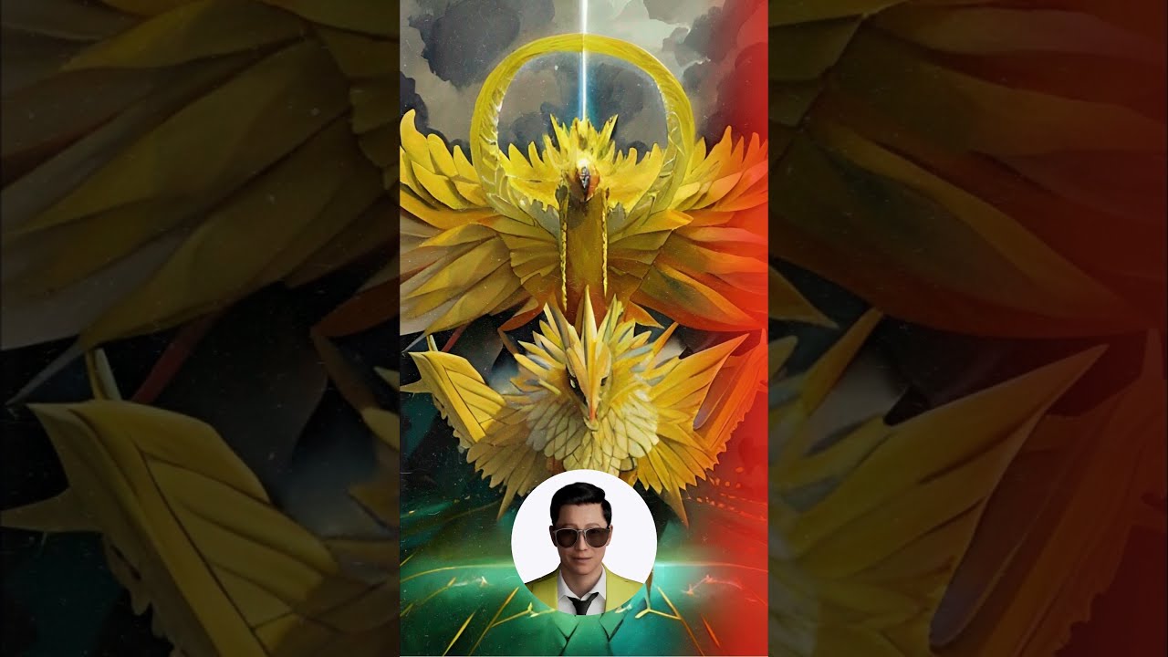 ZAPDOS & THE WINGED DRAGON of RA merged by ARTIFICIAL INTELLIGENCE!