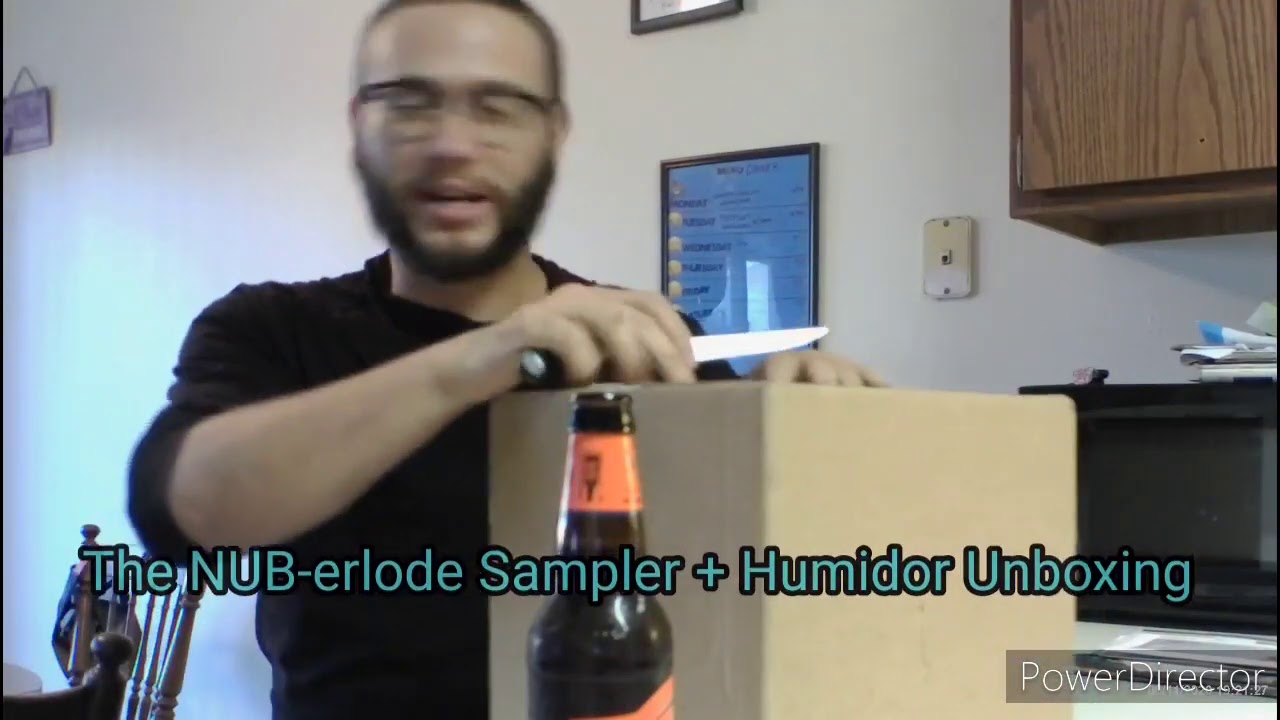 The NUB-erlode sampler & humidor unboxing