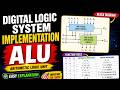 Digital Logic System Implementation – ALU in Telugu 🔥 | Easy Explanation