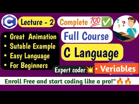 Complete C Language Course for Bigginers | Lecture 2